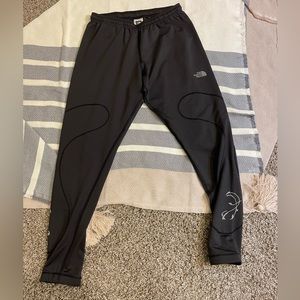 The North Face running tight, size medium, black